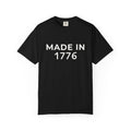 Patriotic American Minimalist "Made in 1776" T-Shirt — 250th Anniversary