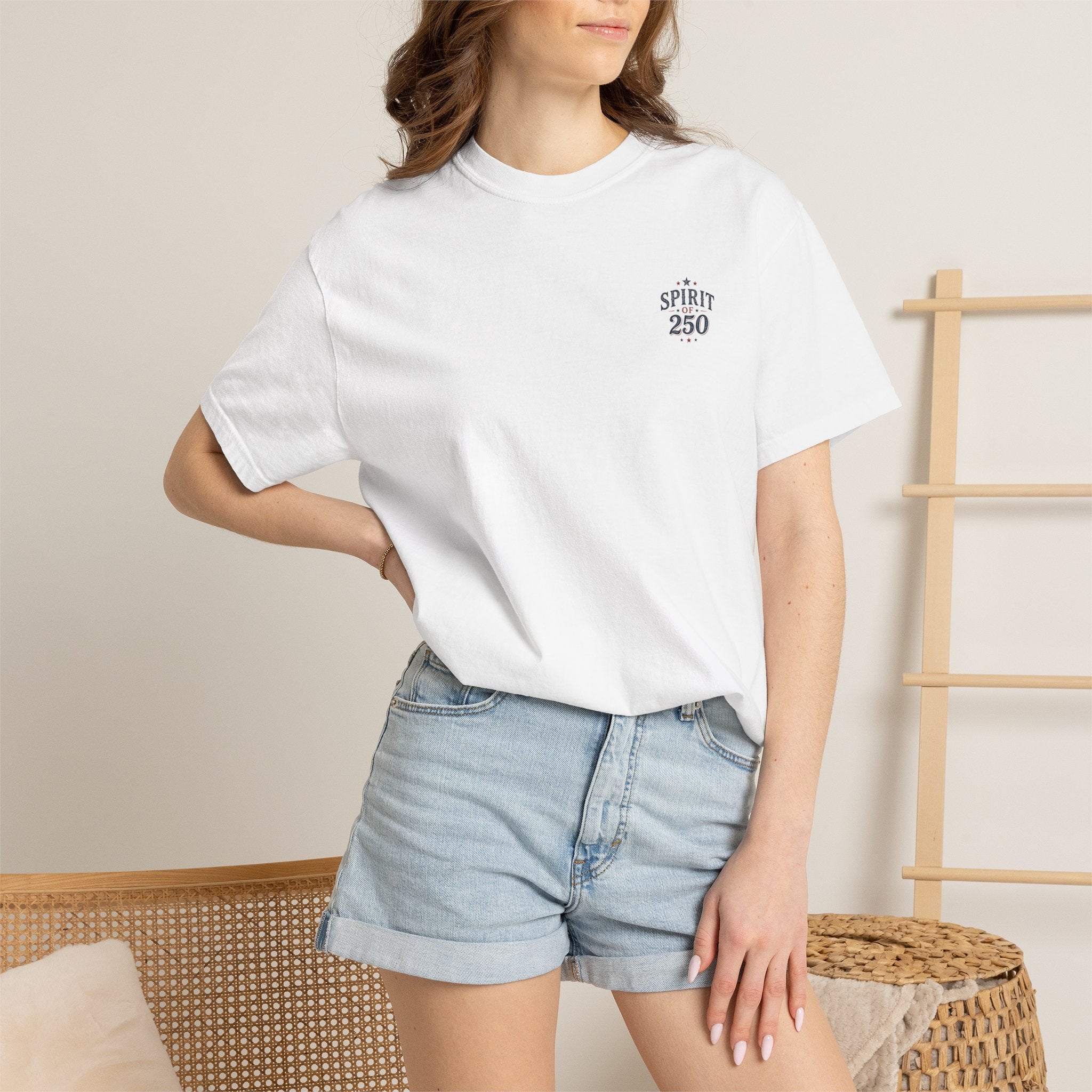 American Vibes 1776–2026 Retro Sunset Patriotic Tee