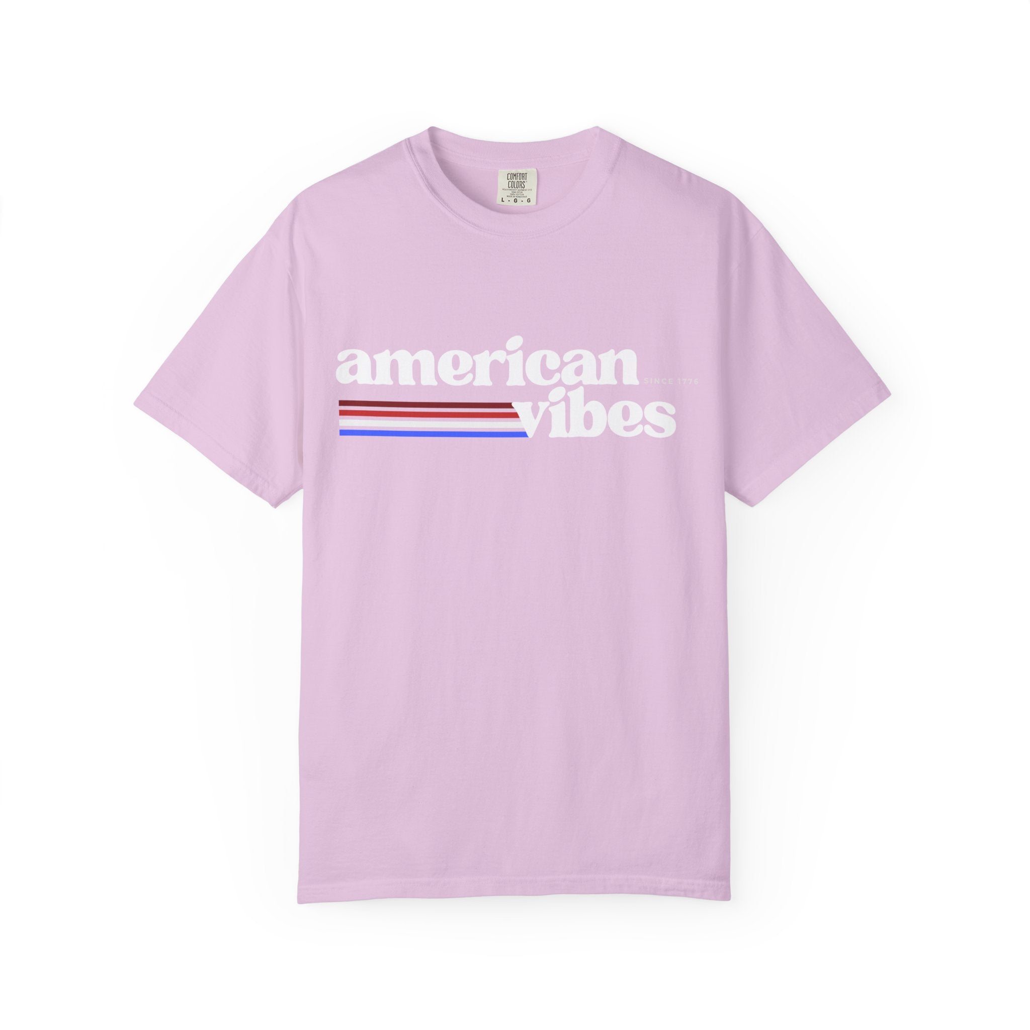 American Vibes Minimal Retro Striped Tee - 250th Anniversary