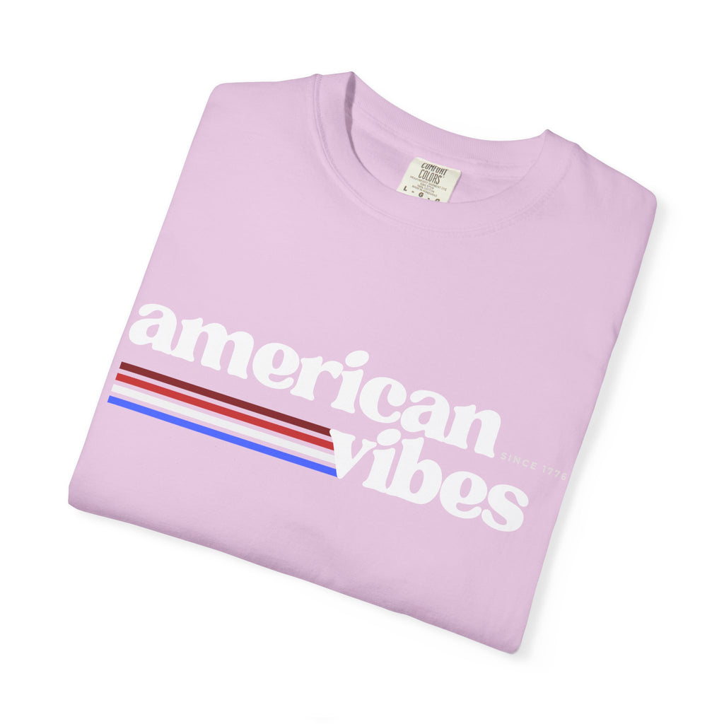 American Vibes Minimal Retro Striped Tee - 250th Anniversary