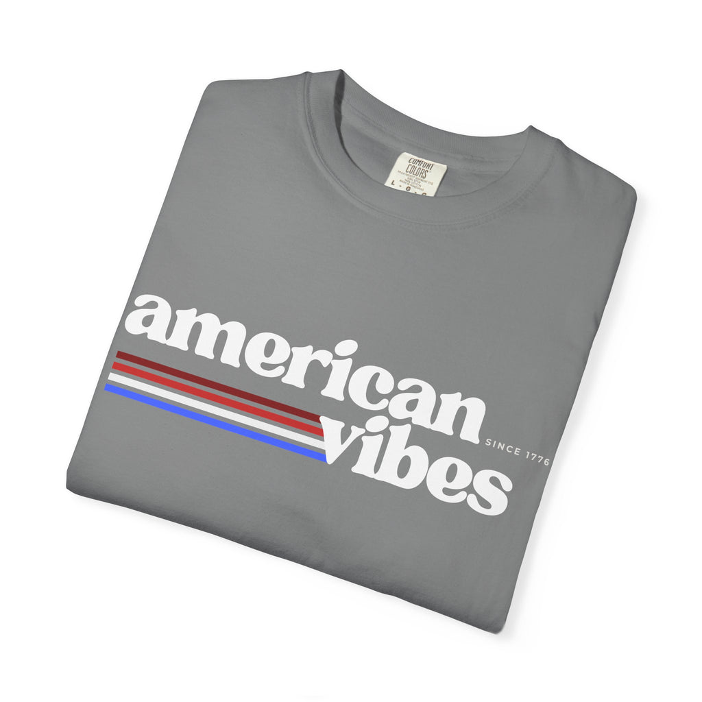 American Vibes Minimal Retro Striped Tee - 250th Anniversary