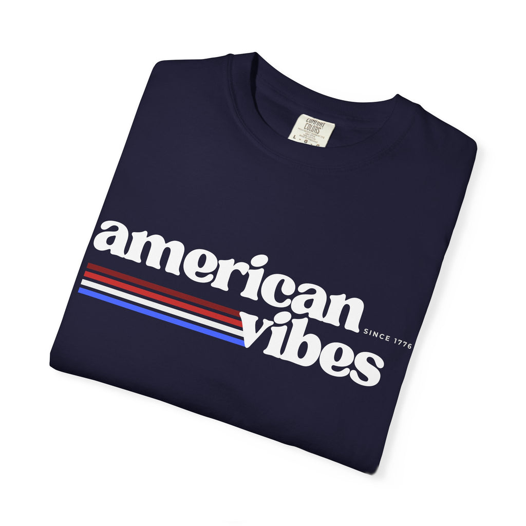 American Vibes Minimal Retro Striped Tee - 250th Anniversary