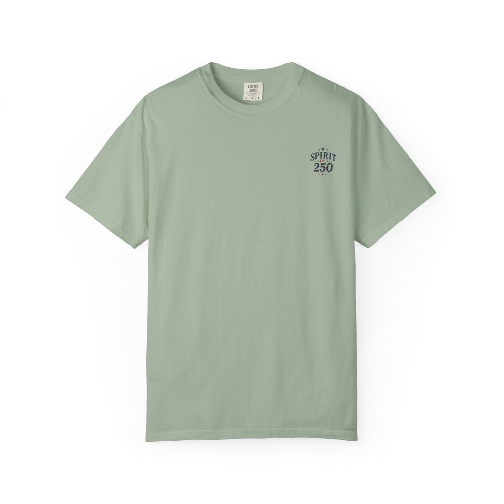 Patriotic Graphic T-Shirt – “Old Enough to Know Better, American Enough Not to Care”