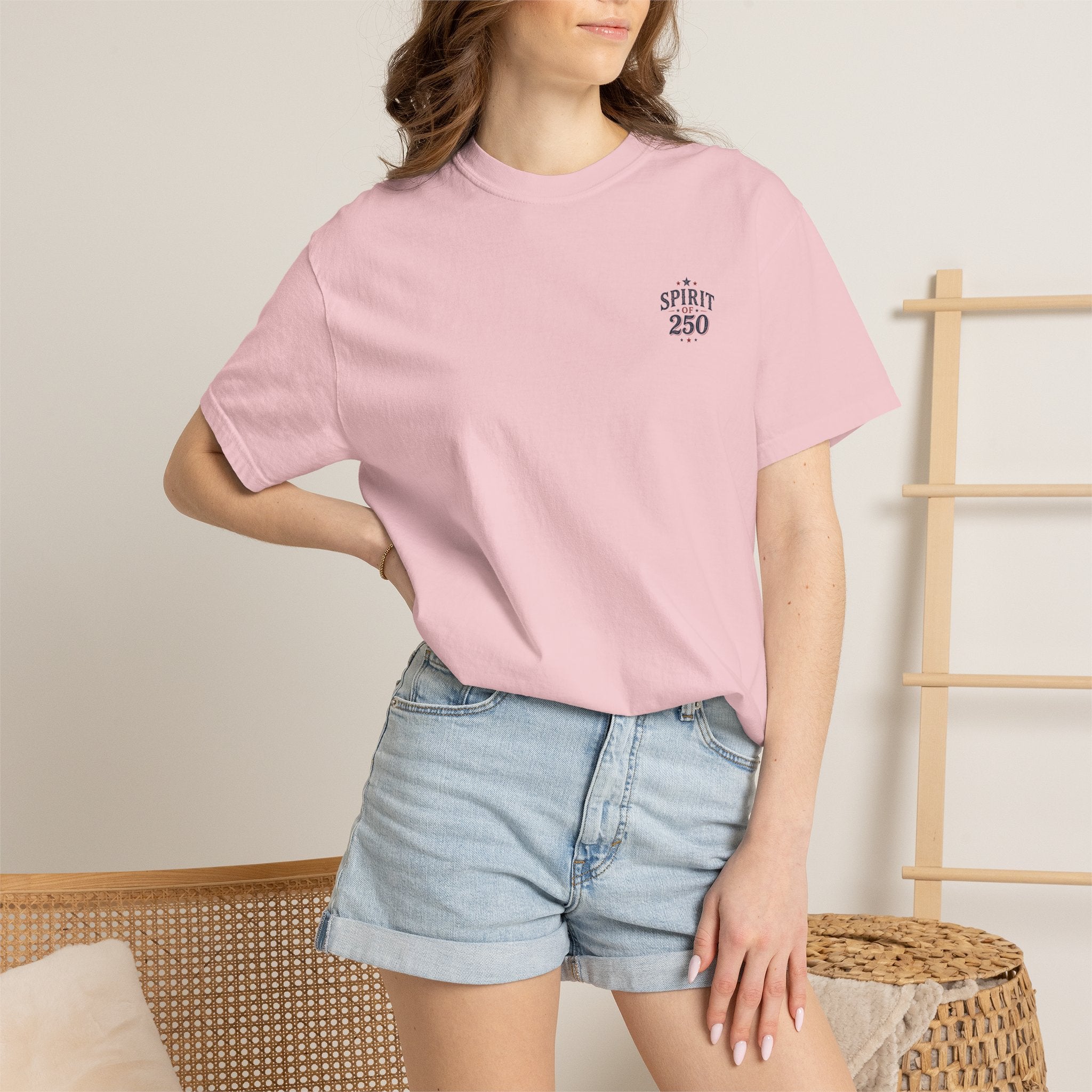 American Vibes 1776–2026 Retro Sunset Patriotic Tee