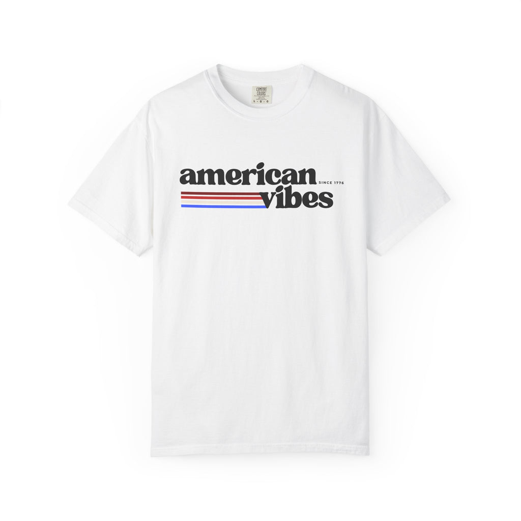 American Vibes Minimal Retro Striped Tee - 250th Anniversary