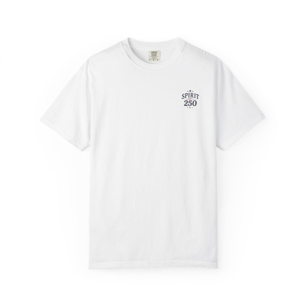 American Vibes 1776–2026 Retro Sunset Patriotic Tee