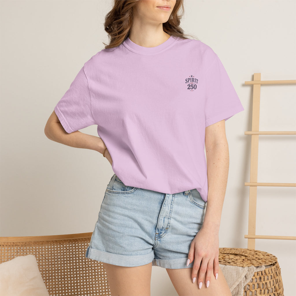 Patriotic Graphic T-Shirt – “Old Enough to Know Better, American Enough Not to Care”