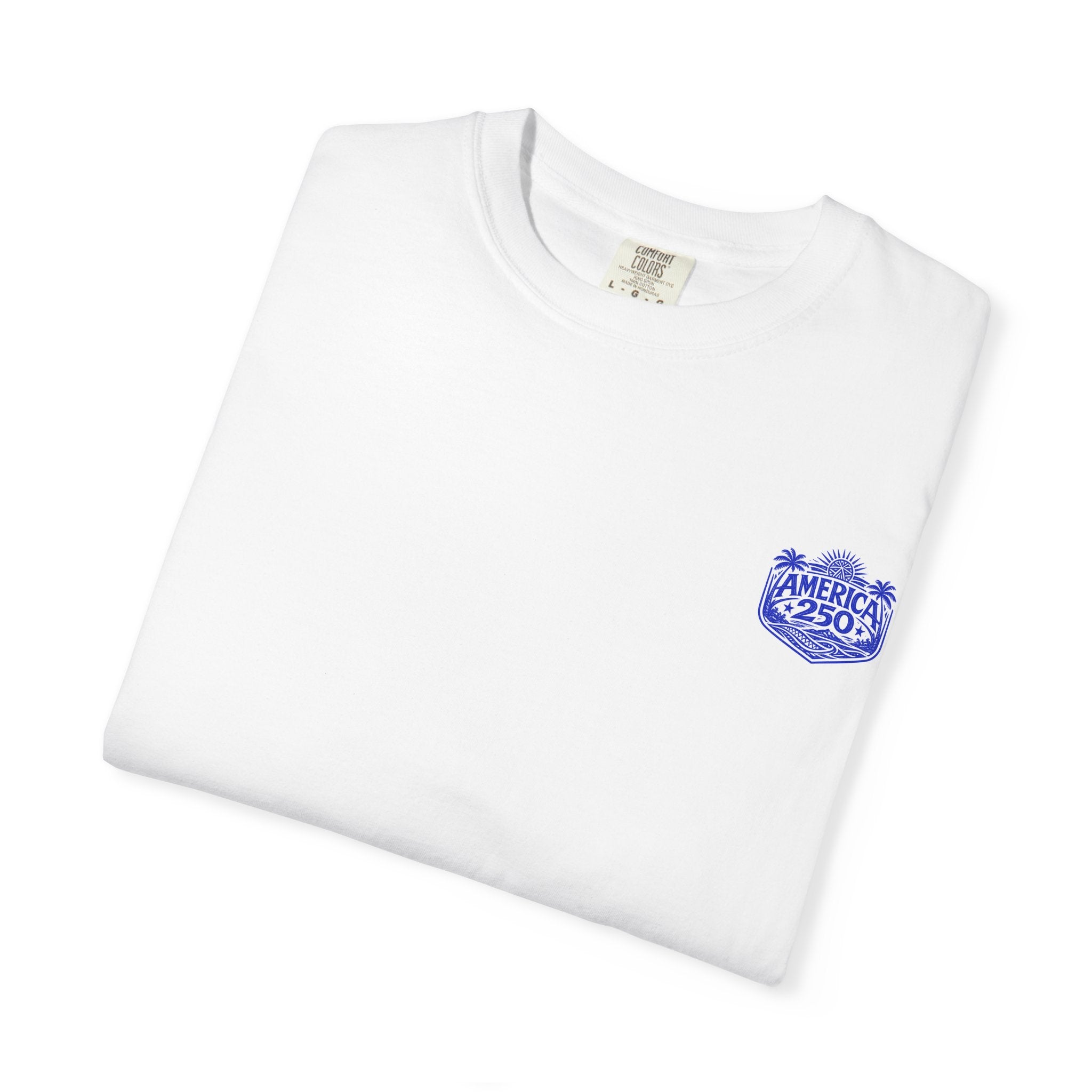 America 250th Anniversary Surf Graphic T-Shirt White/Blue