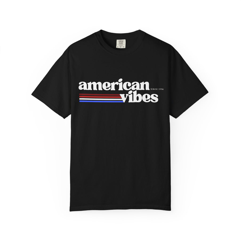 American Vibes Minimal Retro Striped Tee - 250th Anniversary