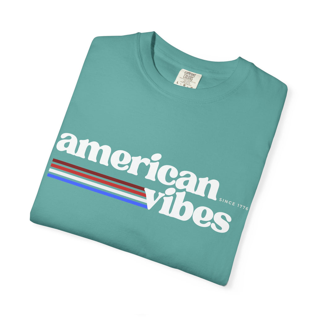 American Vibes Minimal Retro Striped Tee - 250th Anniversary