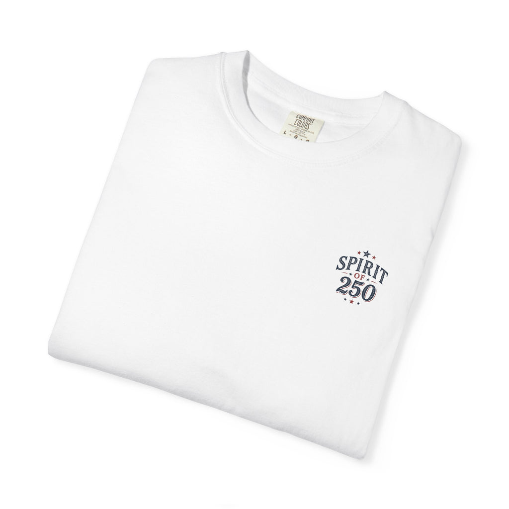 American Vibes 1776–2026 Retro Sunset Patriotic Tee