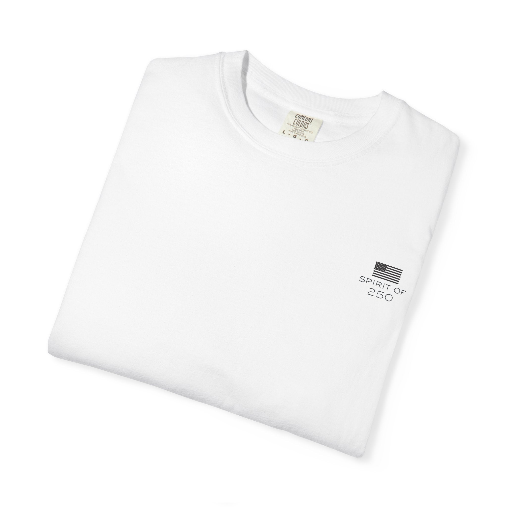 Pursuing Happiness Statue of Liberty T-Shirt — 250th Anniversary